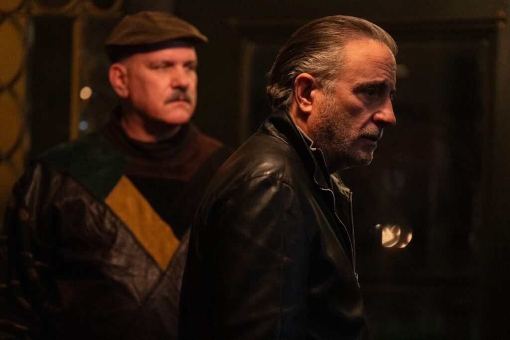 Andy Garcia and Marshawn Lynch add some presence, though their roles feel underused. -The Latino Slant
