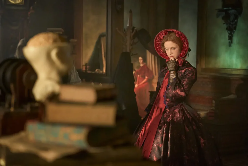 Mia Goth adds an eerie intensity -The