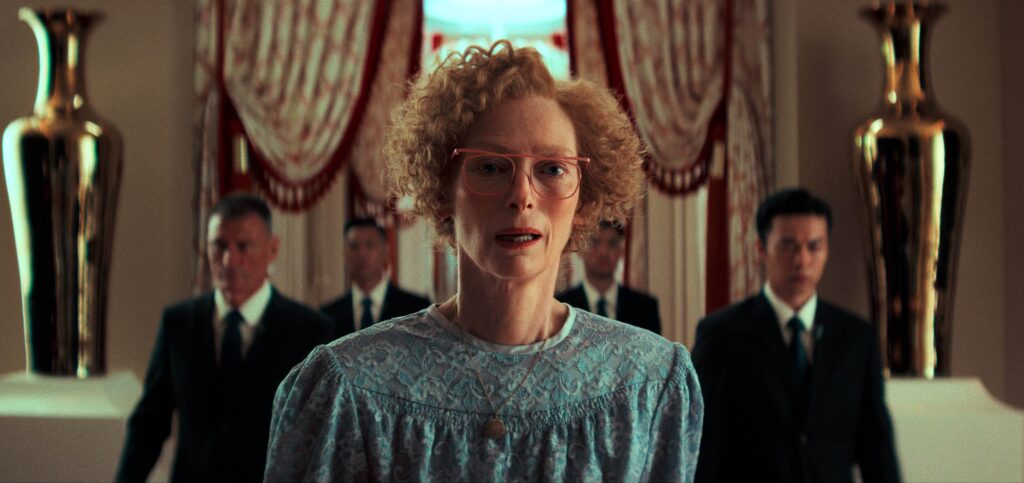Tilda Swinton's character is important to the story but doesn't feel fully fleshed out. -The Latino Slant