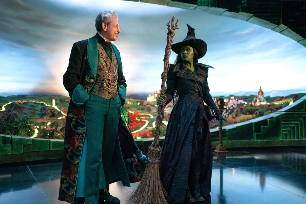 A big element of "Wicked: For Good" is how the film overlaps with "The Wizard of Oz" storyline. - The Latino Slant