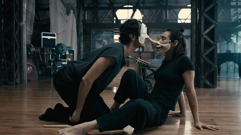 Natalia Solián and Fernando Cattori from a scene in "The Follies." - The Latino Slant