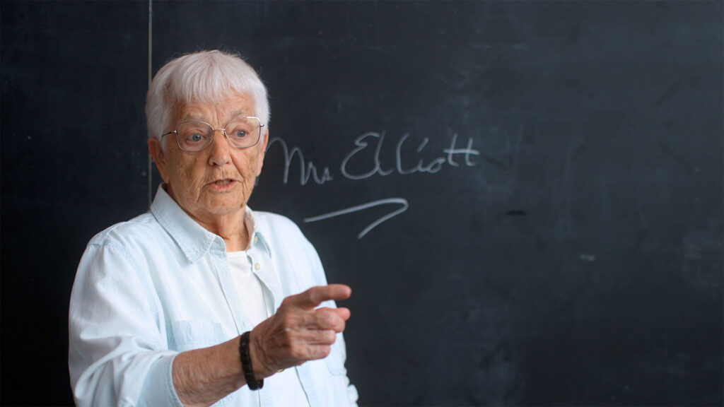 "Jane Elliott Against the World" is about a rural Iowa schoolteacher who becomes an anti-racism advocate. - The Latino Slant