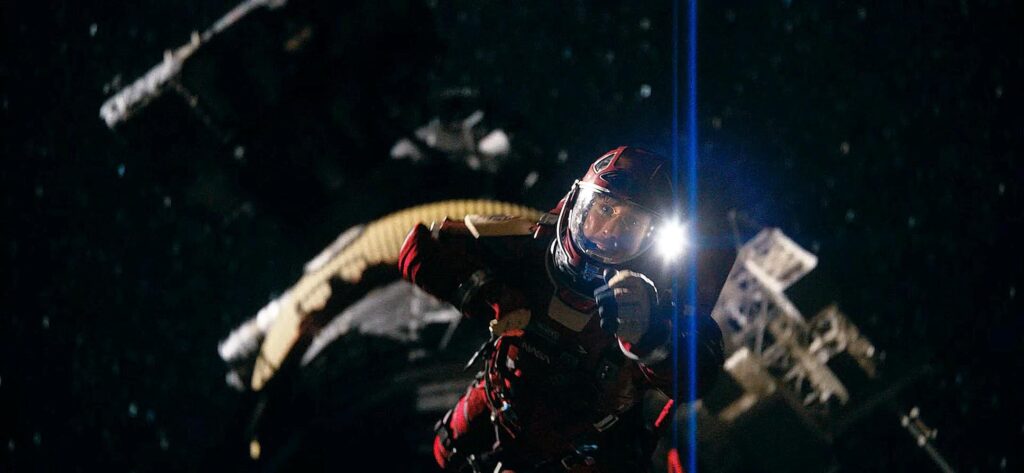 The set design, costume work, zero gravity effects, CGI, and practical effects of "Project Hail Mary" create something that looks and sounds incredible. - The Latino Slant