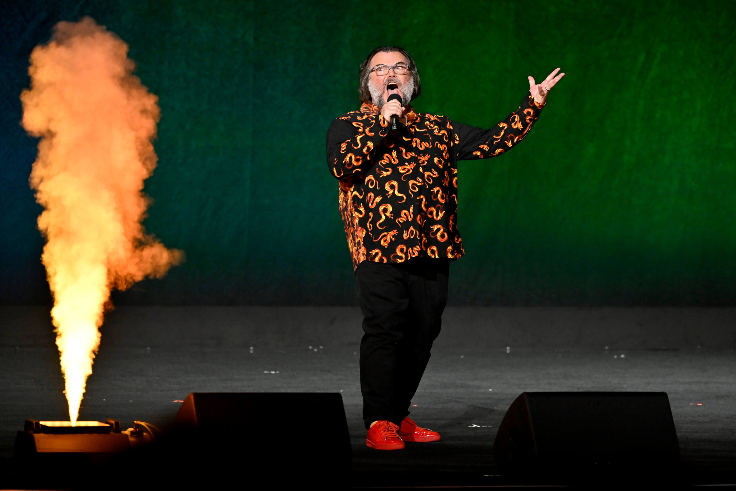 Jack Black discussing "The Super Mario Galaxy Movie." - The Latino Slant