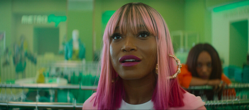 Keke Palmer demonstrates her comedic talent, thanks to Riley’s excellent writing. - The Latino Slant