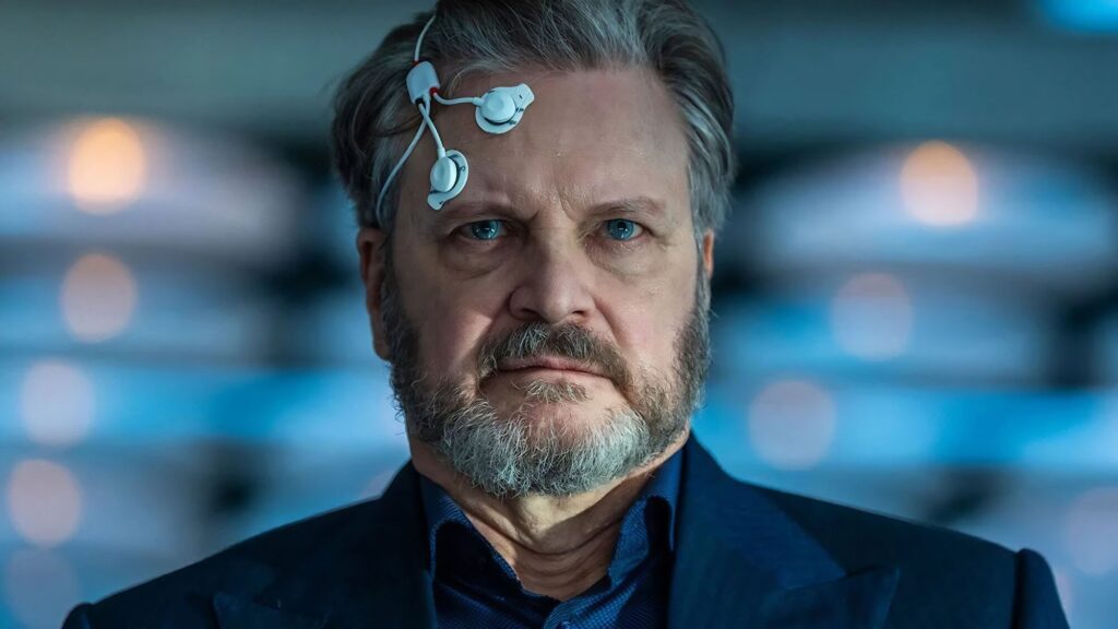 Colin Firth is Noah Scanlon, the film's main antagonist. - The Latino Slant