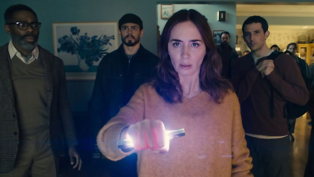 Emily Blunt plays Margaret Fairchild, a Kansas City TV meteorologist who begins to experience unexplainable metaphysical changes. - The Latino Slant