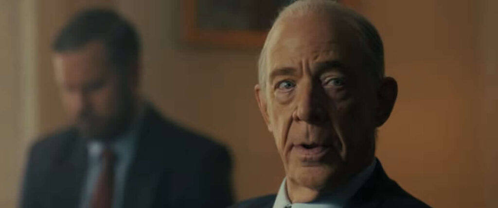 J.K. Simmons also delivers as Secretary of State George Shultz. - The Latino Slant