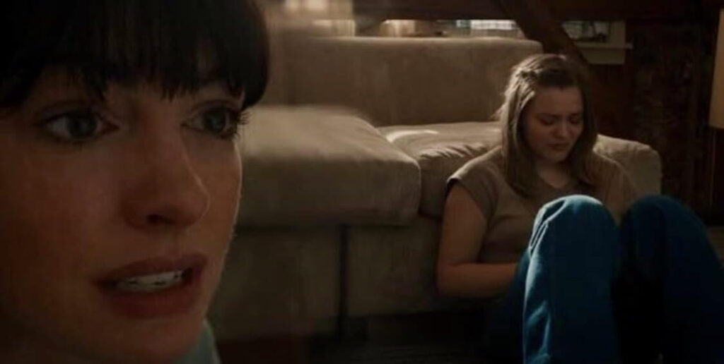 Denise and Audrey in a tense mother-daughter moment. - The Latino Slant