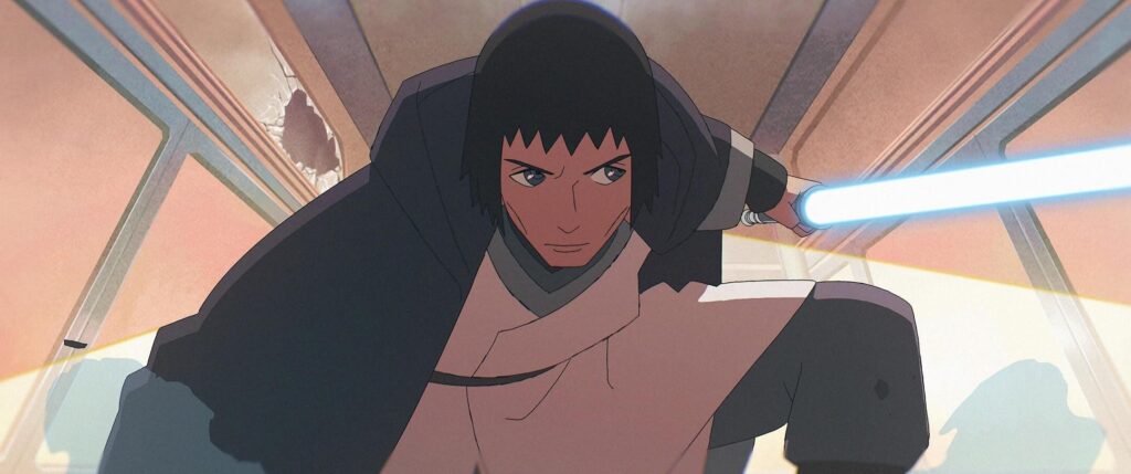 "The Ninth Jedi" is filled with exciting action, and fully embraces its anime identity. - The Latino Slant