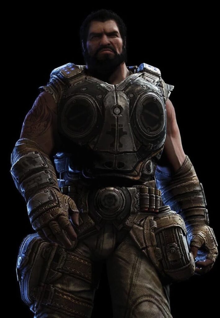 Dominic "Dom" Santiago in Gears of War 3. - The Latino Slant