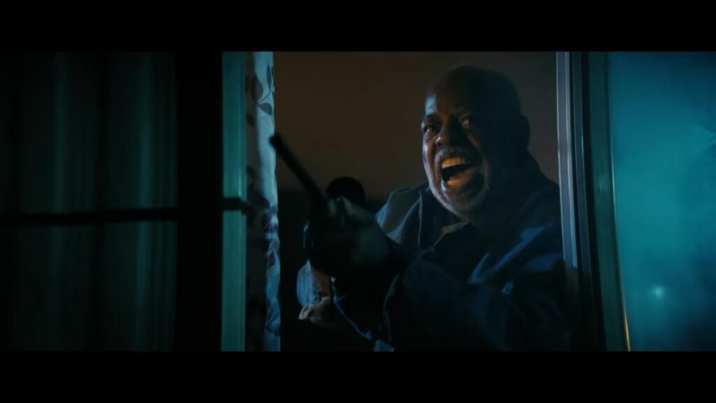 Reginald VelJohnson defends his trailer park home in "Onslaught." - The Latino Slant