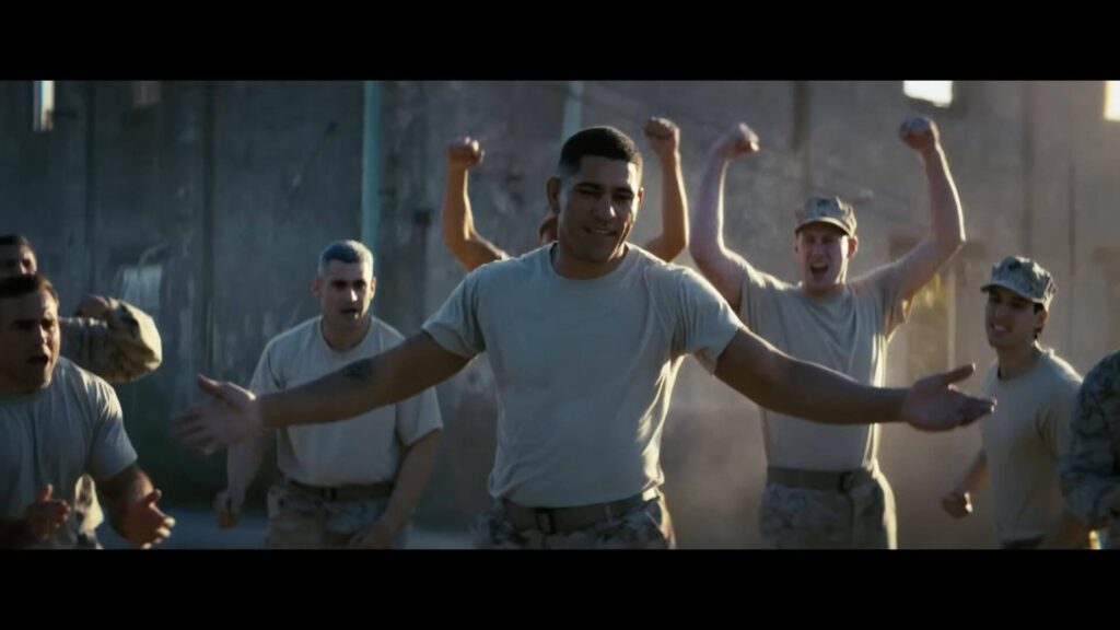 A flashback to Celeste's days in the service in "Onslaught." - The Latino Slant