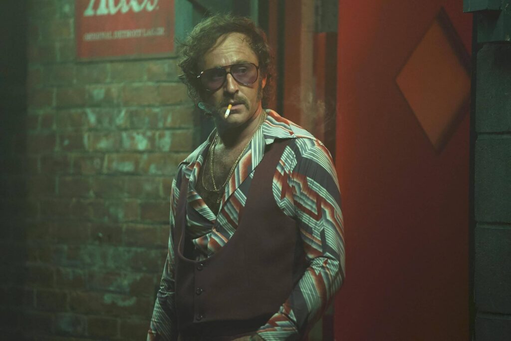 Ben Foster plays it sleazy in full disco-era style in "Motor City." - The Latino Slant