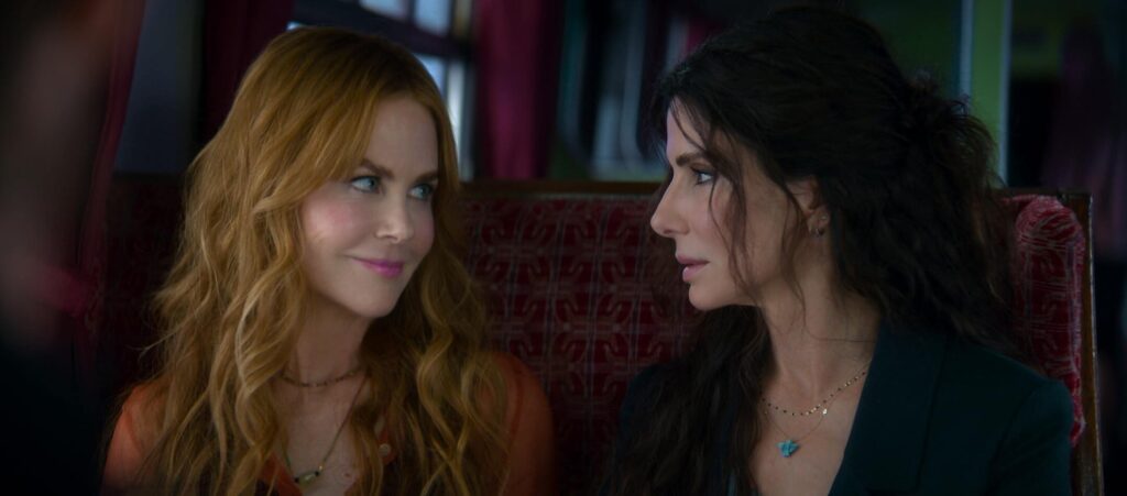 Gillian and Sally share a quiet, knowing look in "Practical Magic 2." - The Latino Slant