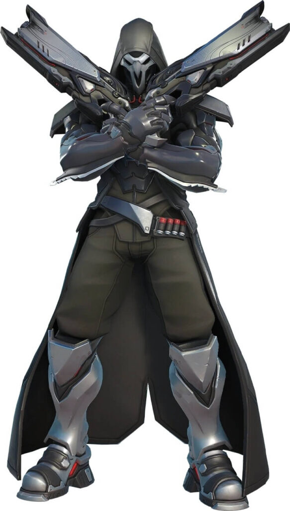 Reaper, formerly Gabriel Reyes, in Overwatch 2. - The Latino Slant